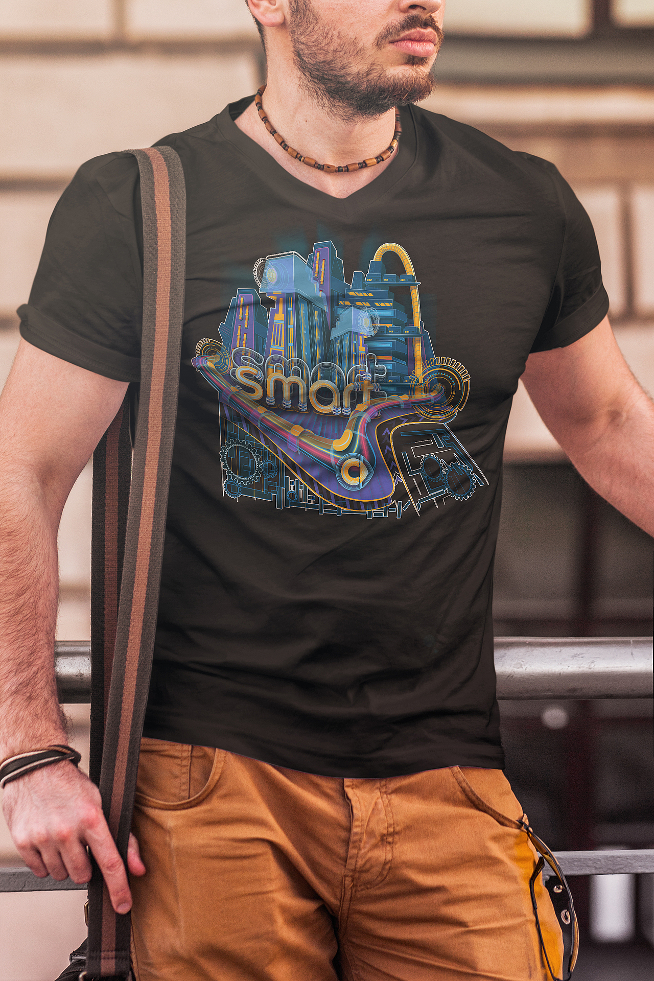 smart T恤系列:燥动未来 。T恤图案设计