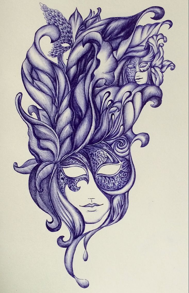 游走笔尖（图ZNjk4NzQ1MjQ=） - 创作习作 - 站酷设计师斑点老马原创素材 - 站酷ZCOOL