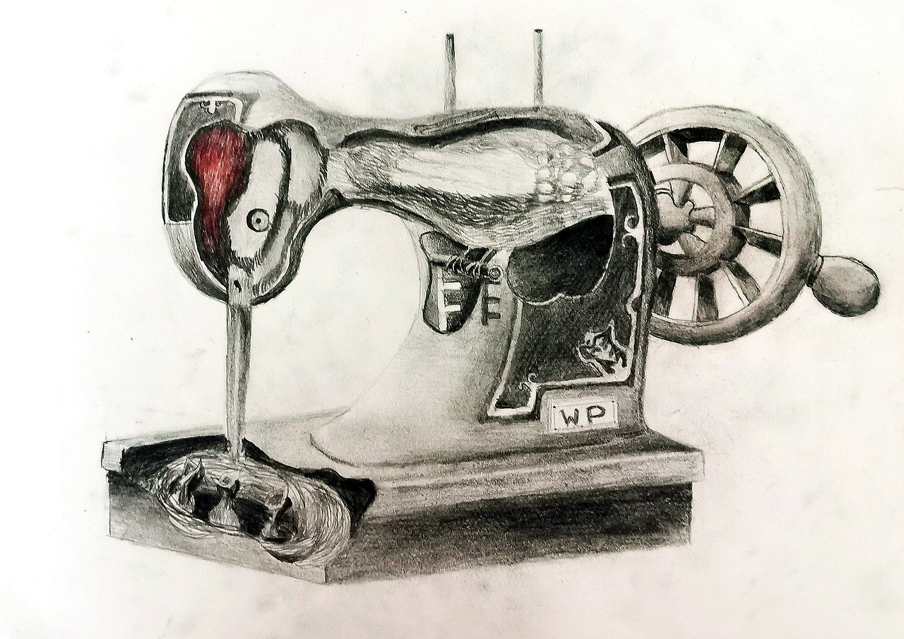 学生"创意素描——动物"作品集!