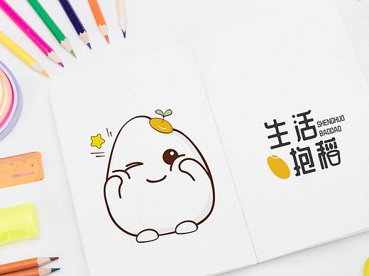【生活抱稻】活米品牌包装设计