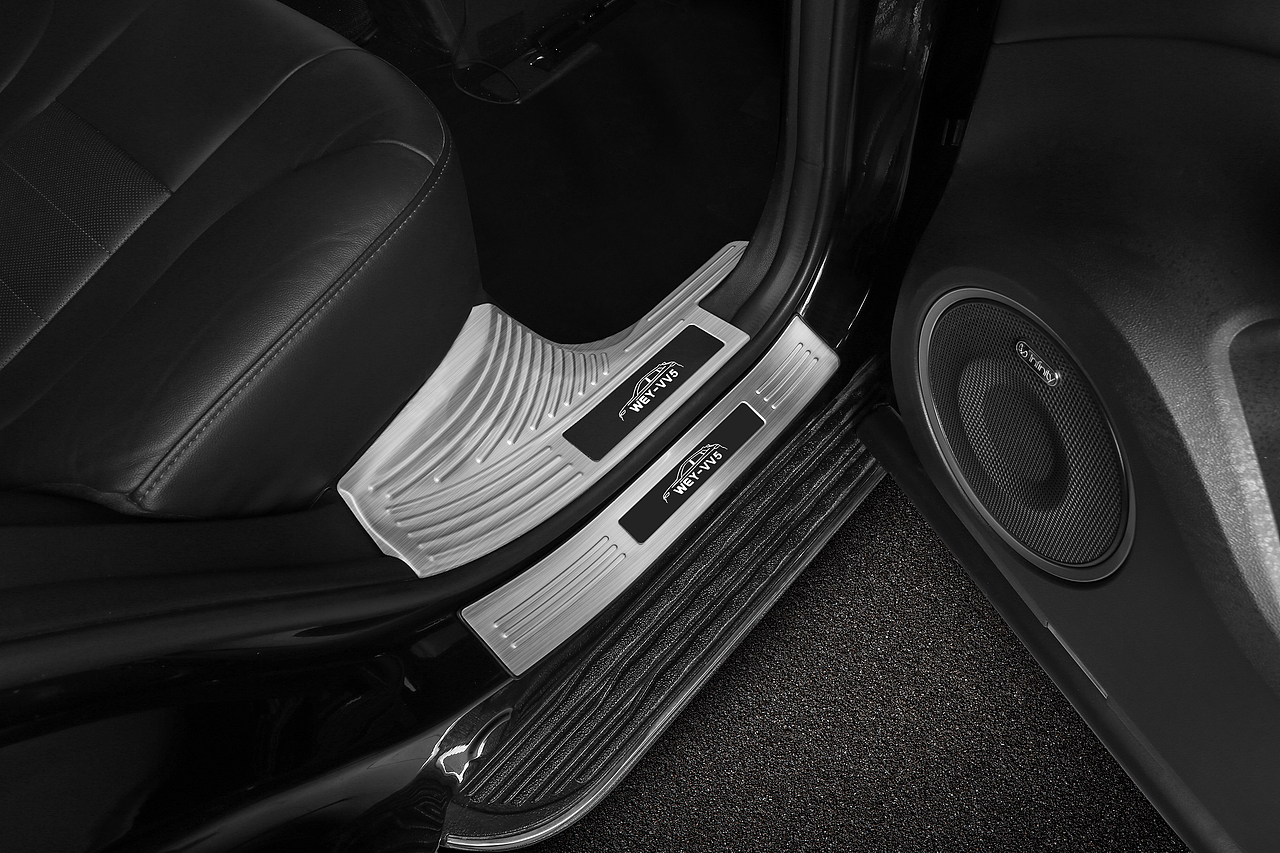 魏派VV5门槛条拍摄简修