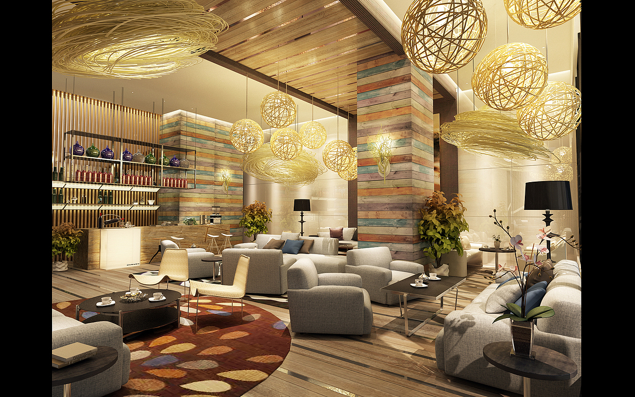 【公寓酒店设计】驿动服务式公寓酒店设计案例分享（图ZMjI1Mjk3NzI0） - 建筑设计 - 站酷设计师空间印象商业设计原创素材 - 站酷ZCOOL