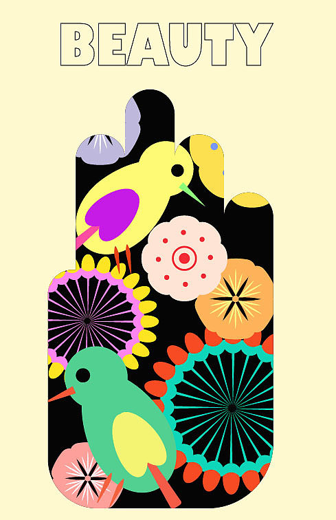 海报设计小练习（图ZMjg1MDY3NDcy） - 海报 - 站酷设计师吉光插画原创素材 - 站酷ZCOOL