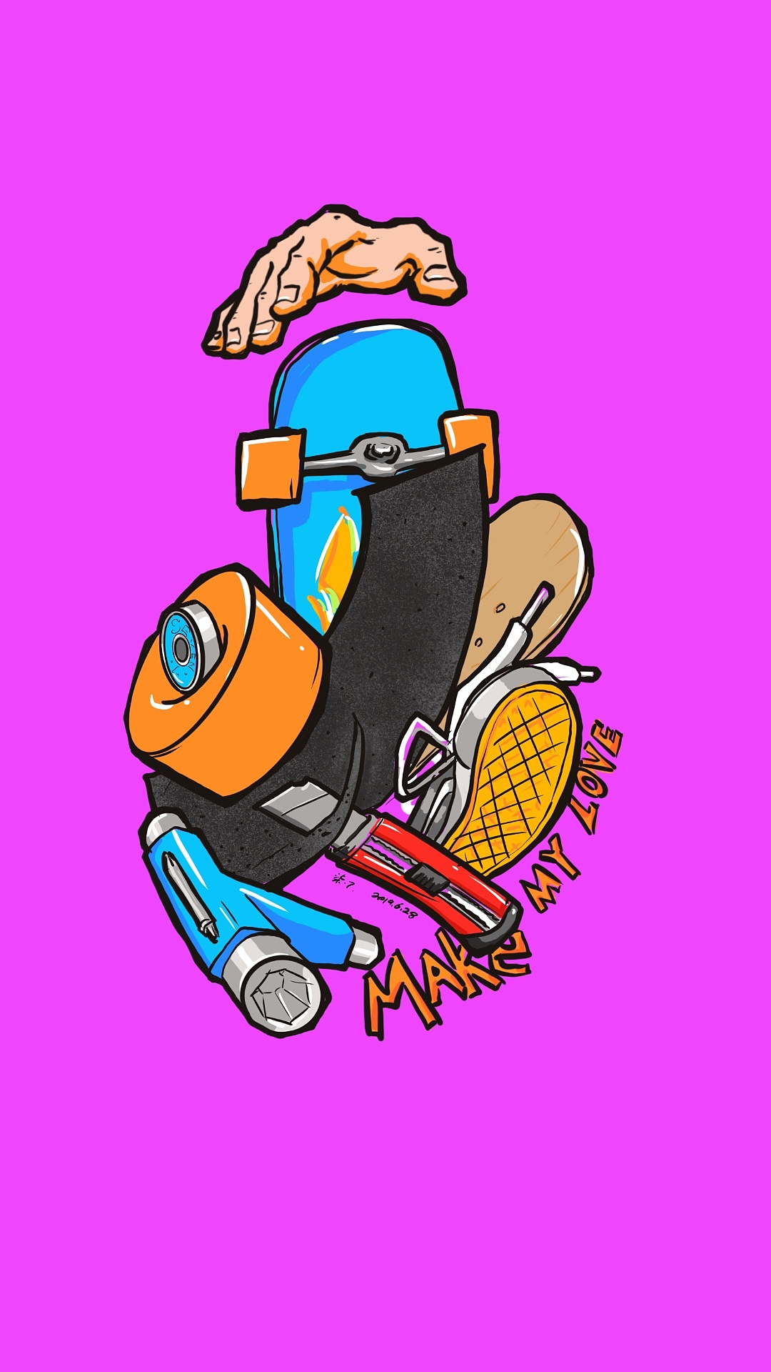 Jobs系列插画第一季合集（图ZMTY5OTg3ODYw） - 新锐潮流插画 - 站酷设计师柒点7原创素材 - 站酷ZCOOL