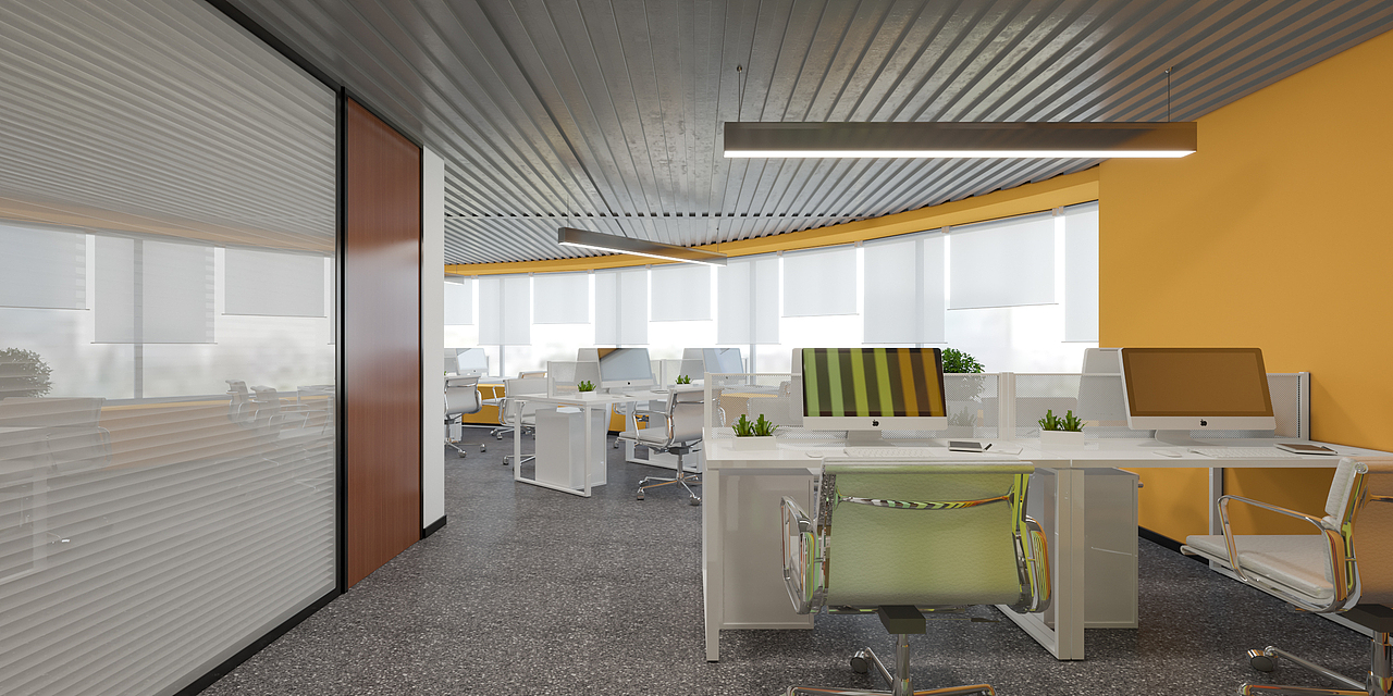 建筑装饰公司办公室设计方案