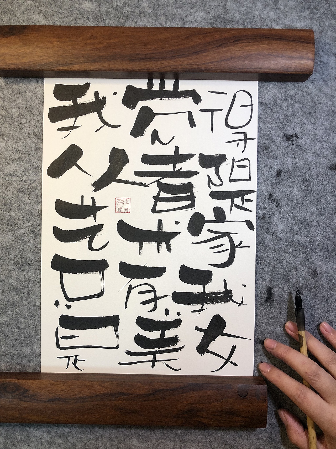 一些创作手写（图ZMjg2MzI1Nzg0） - 书法 - 站酷设计师雪霏爱写字原创素材 - 站酷ZCOOL