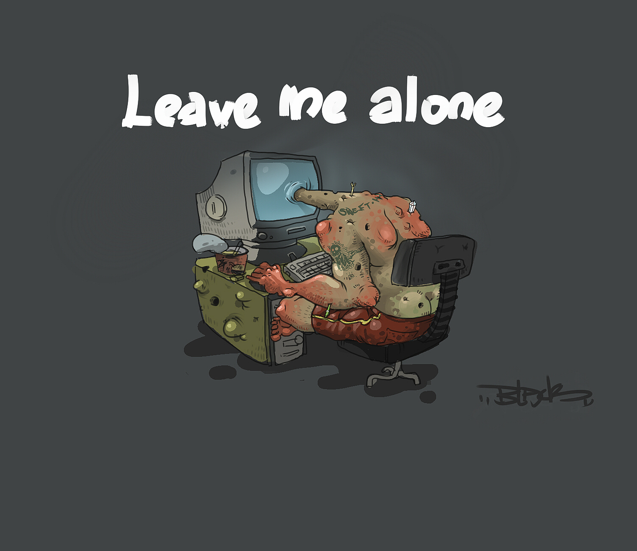 网瘾少年的日常