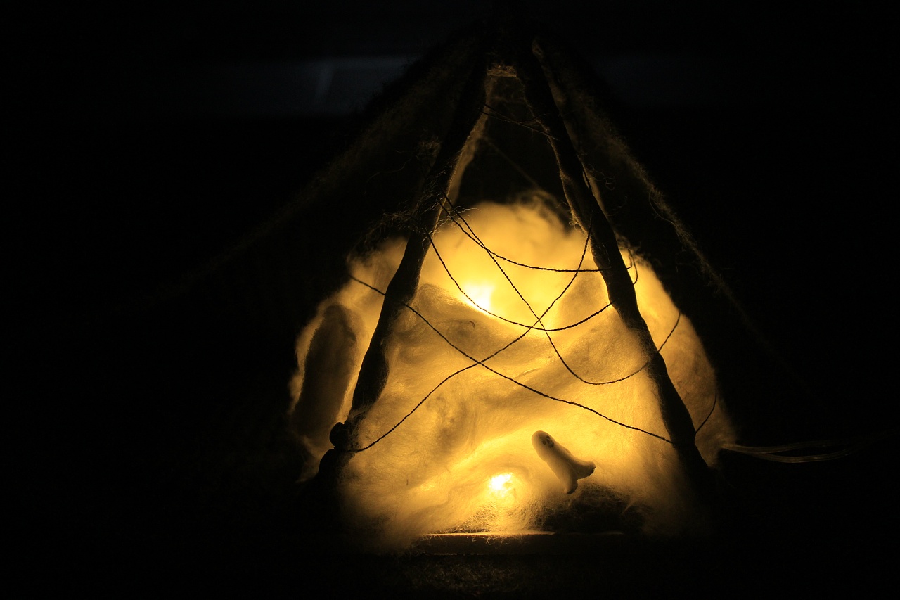 立体构成作业《封闭的内心》|手工艺|其他手工艺|z554108874 - 原创