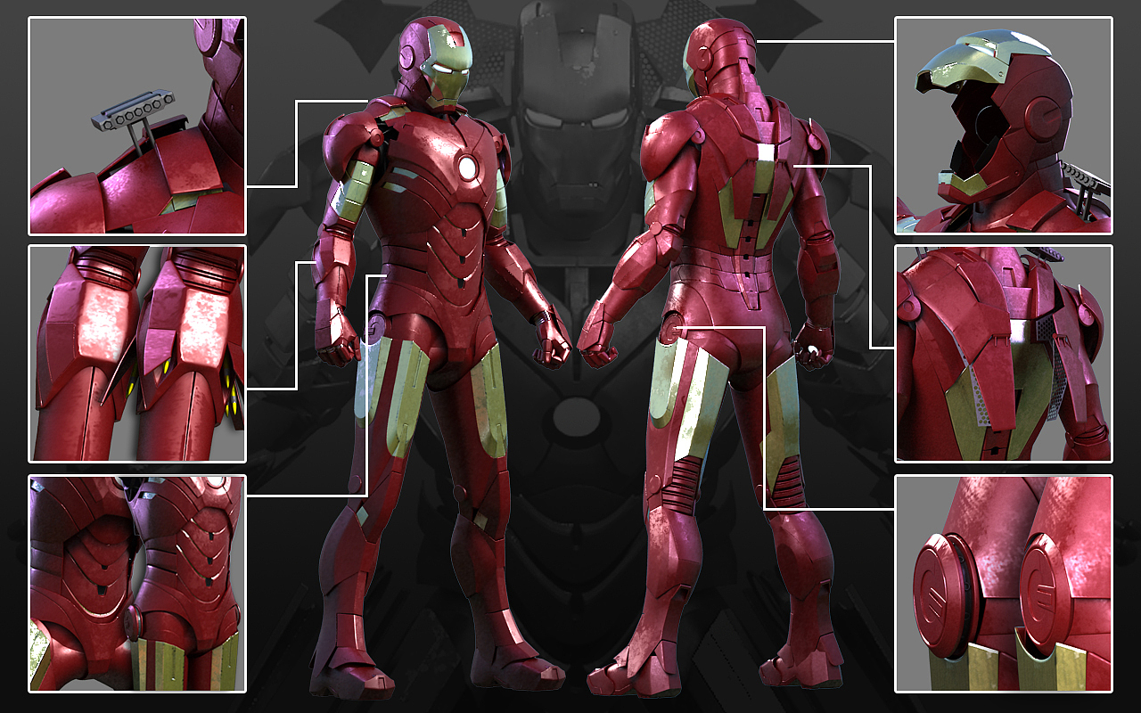 几年前做的钢铁侠