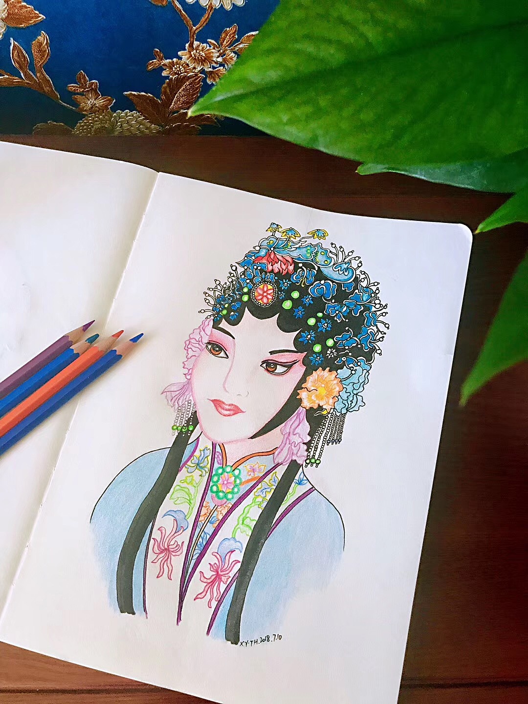 美人系列（图ZMTI4OTQwNDcy） - 创作习作 - 站酷设计师英子手绘插画控原创素材 - 站酷ZCOOL