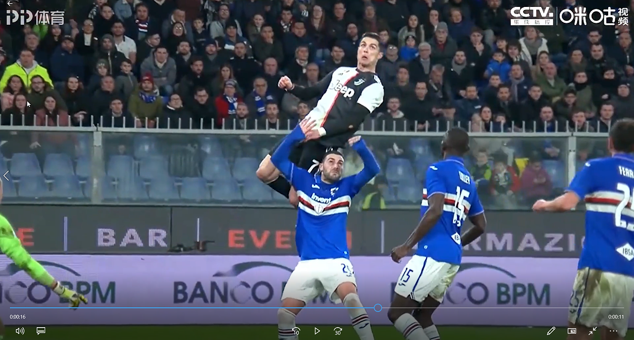 c罗头球滞空视频