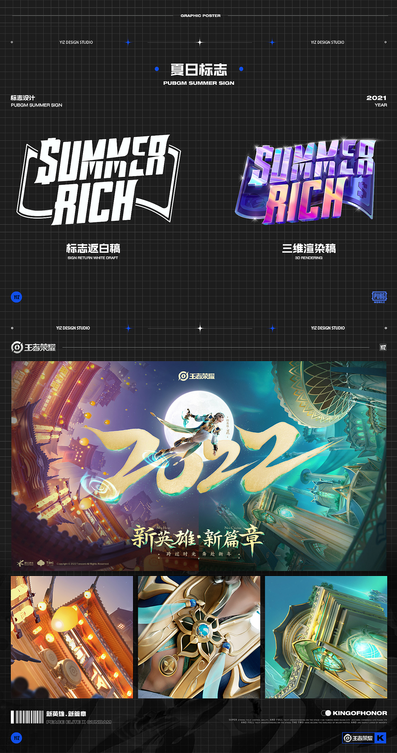 2021 YIZ 视觉设计作品总结