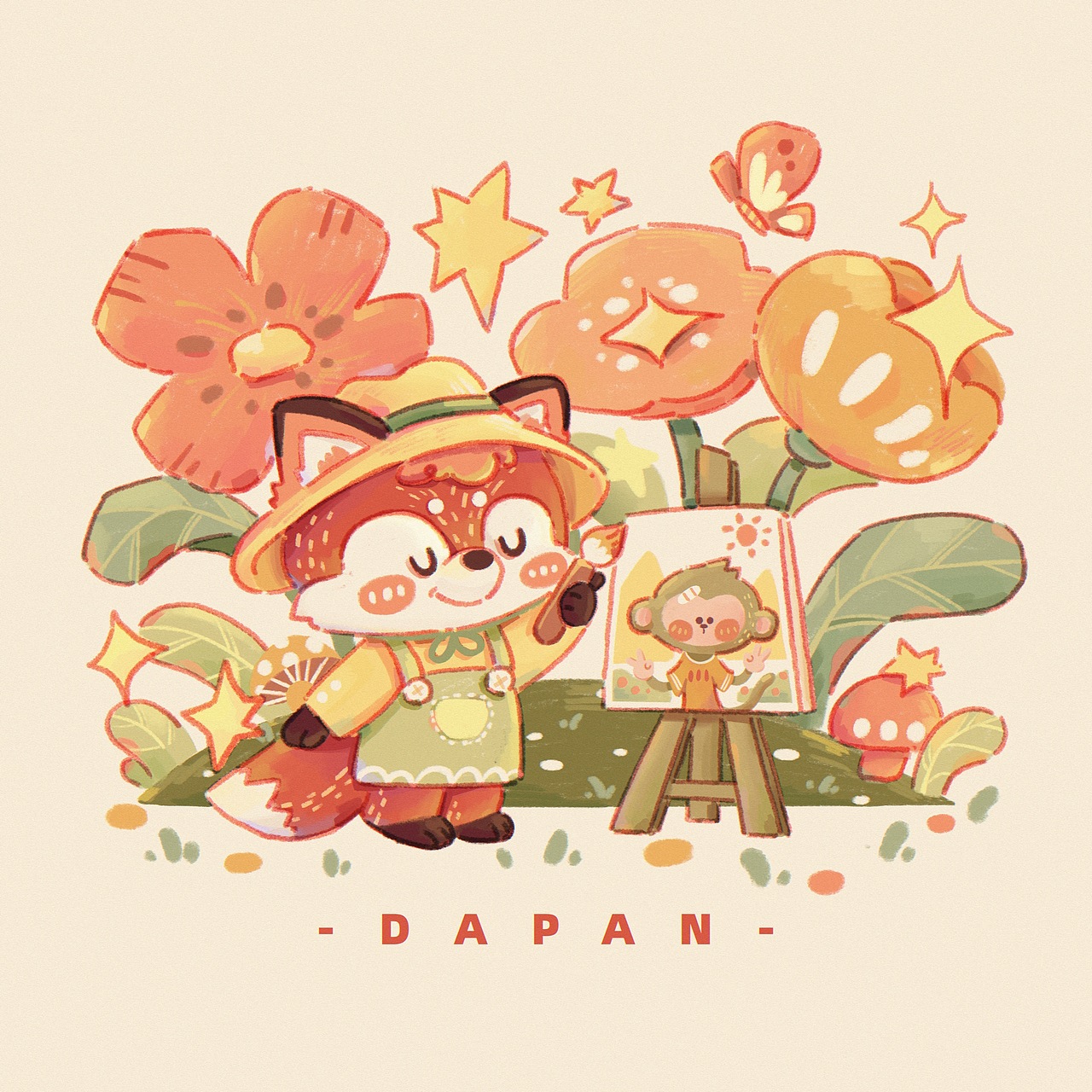 文创动物插画合集（图ZMzM1Nzg4MDQ0） - 商业插画 - 站酷设计师DP大潘原创素材 - 站酷ZCOOL