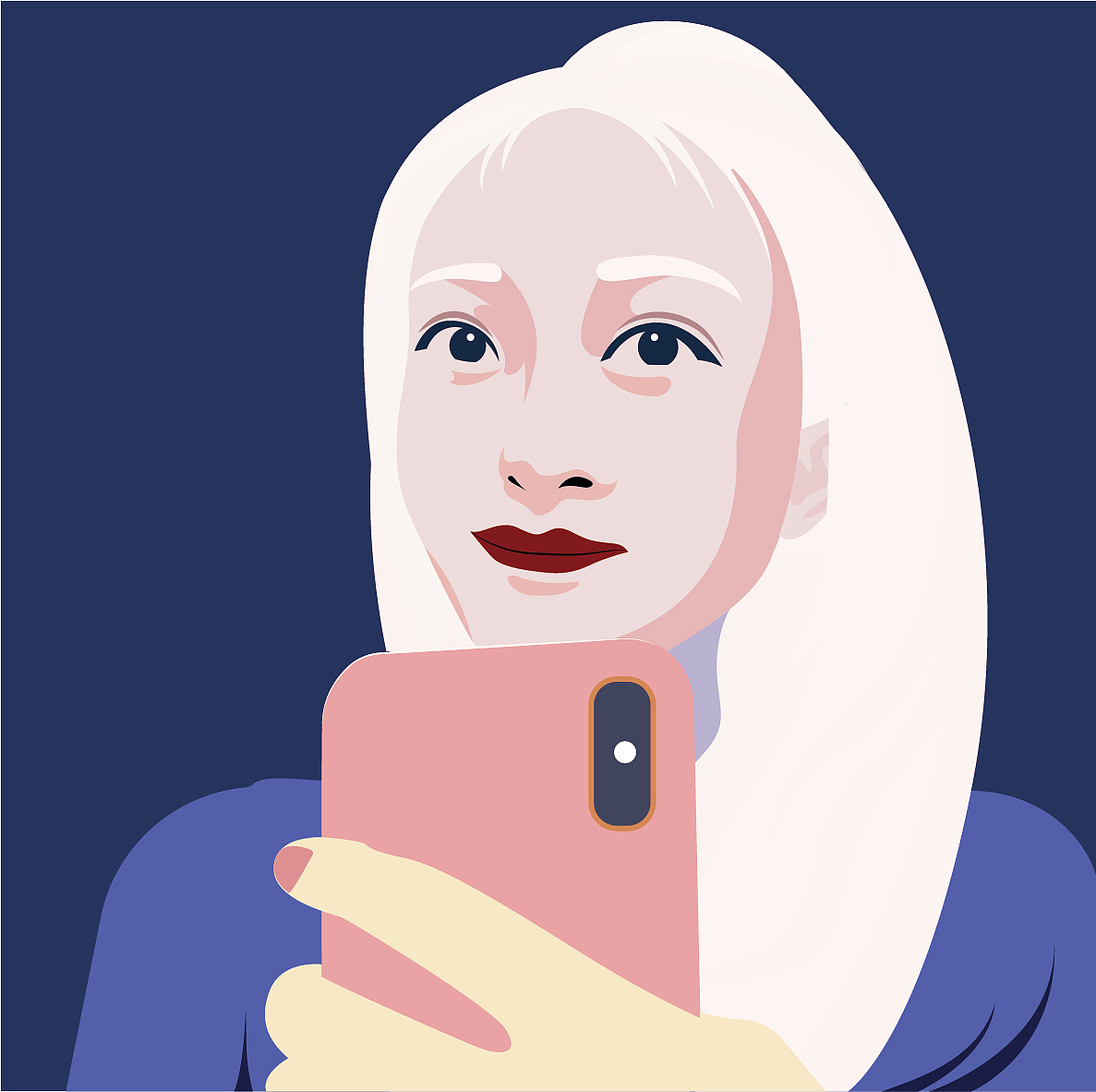 INS风画像（图ZMjA0NjA3OTg0） - 艺术插画 - 站酷设计师贰米有点二原创素材 - 站酷ZCOOL