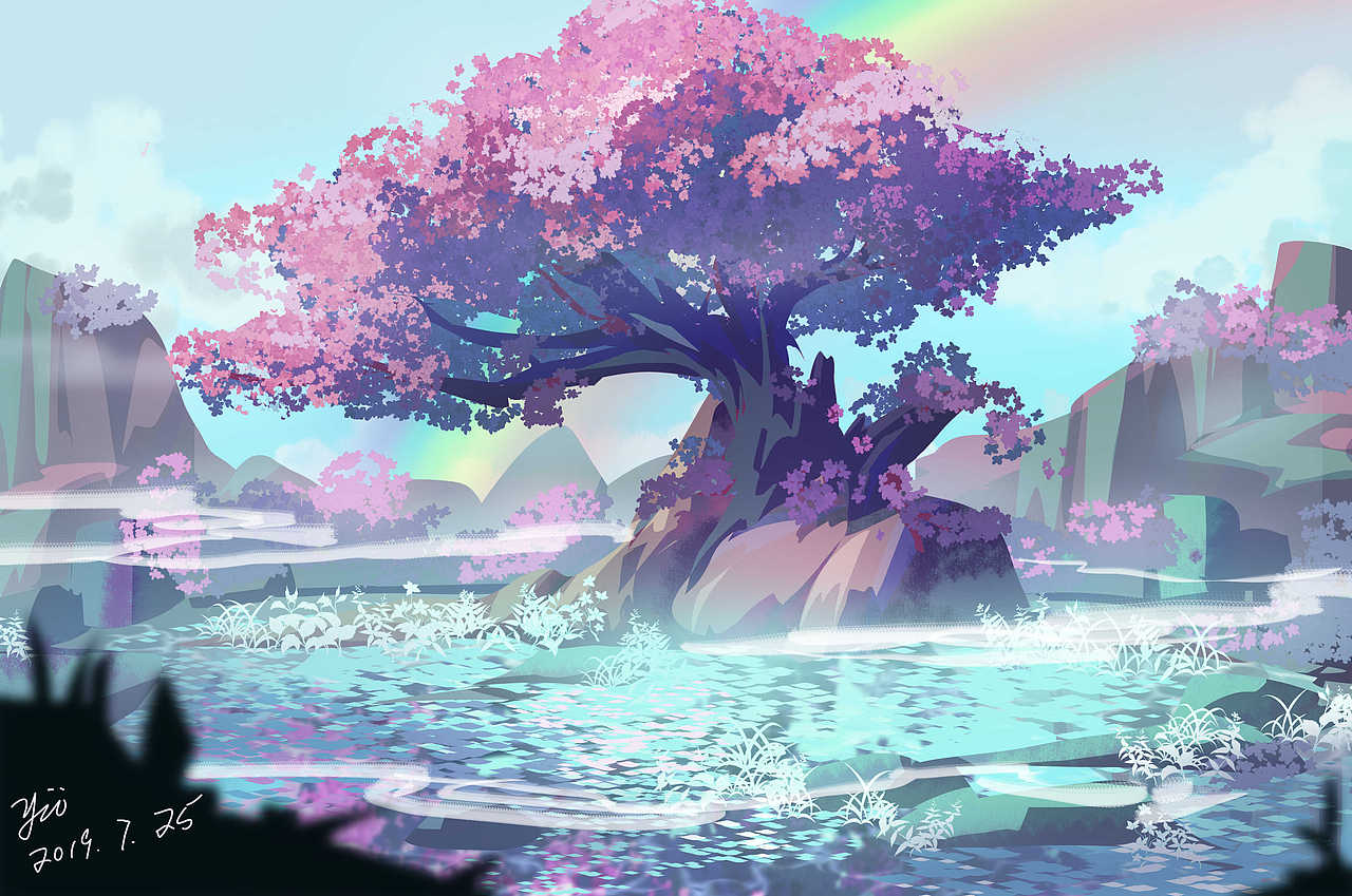 2019年7月色彩速写