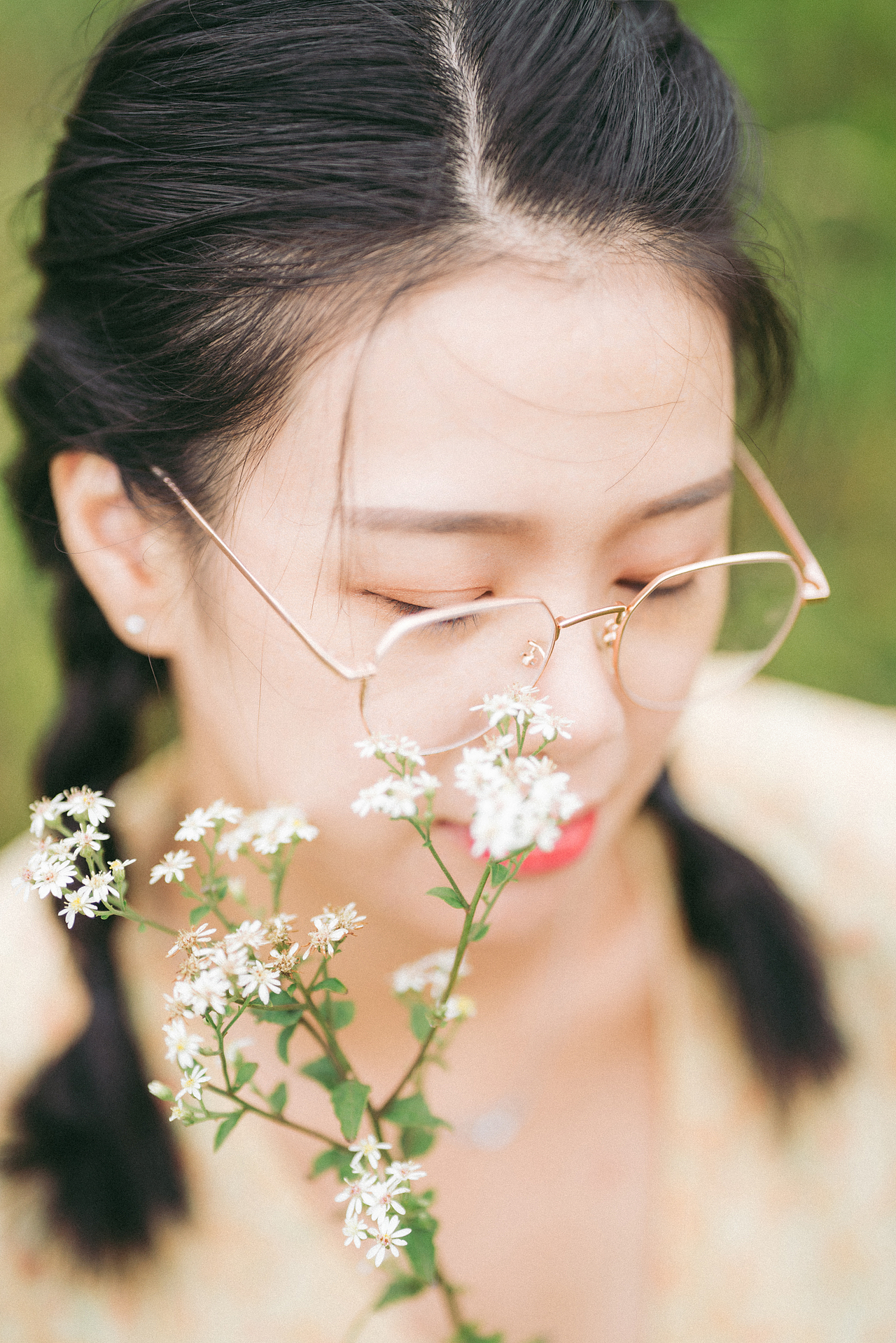 开心的女孩子,肯定都好看!