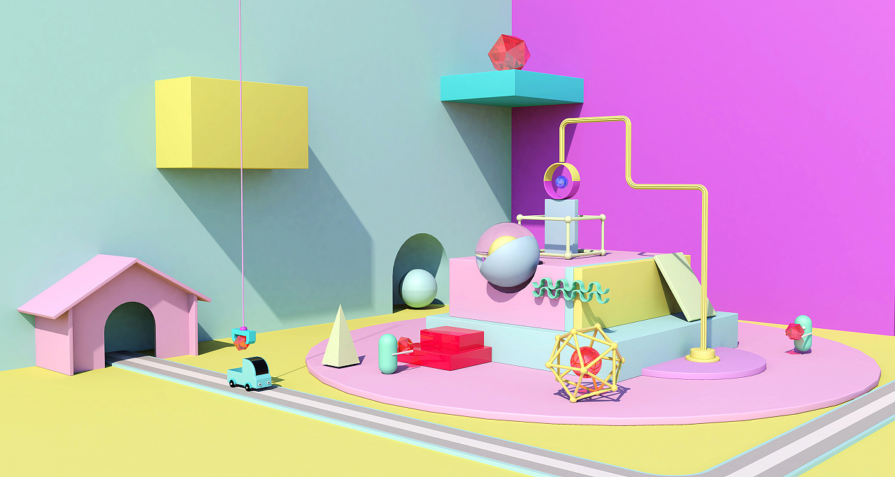 3d场景|三维|场景|初始8023 - 原创作品 - 站酷 (zcool)