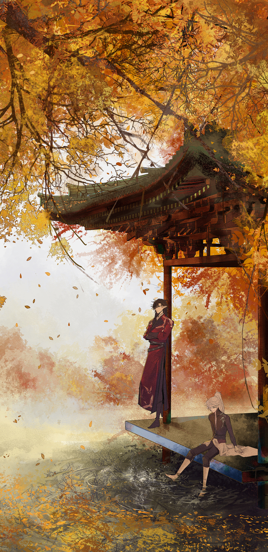 原创漫画《长野宣歌》扉页