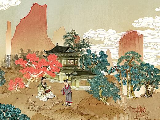 友邦×上博  九老会玉山子