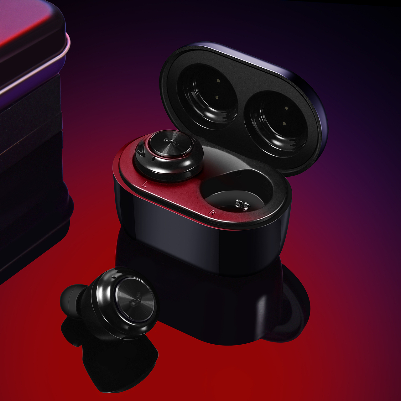 蓝牙耳机精修（图ZMTQ0MDQxMTI0） - 产品摄影 - 站酷设计师小白鸽儿原创素材 - 站酷ZCOOL