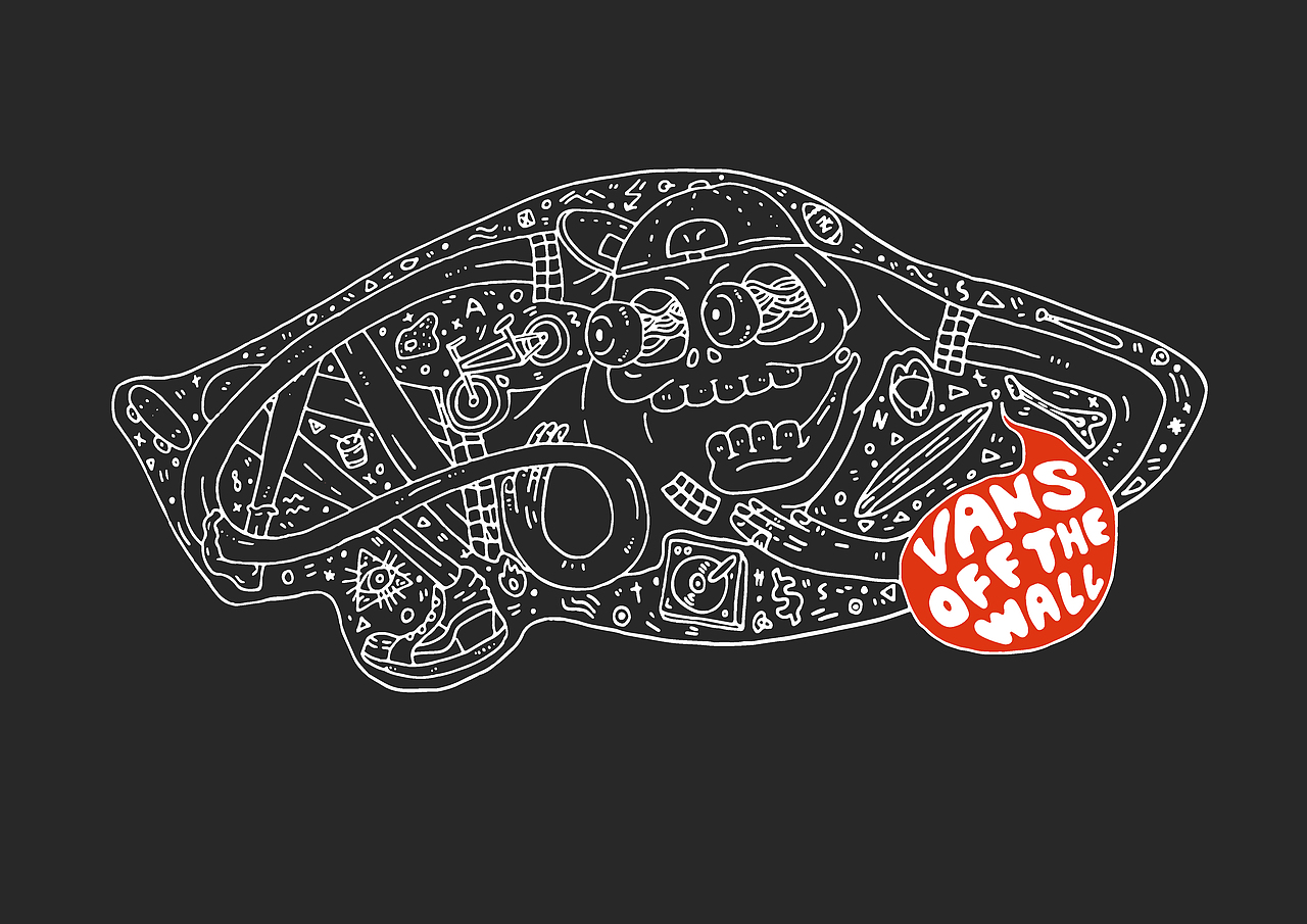 VANS ？（图ZNDg5MzgyNDQ=） - 商业插画 - 站酷设计师Maoto毛头原创素材 - 站酷ZCOOL