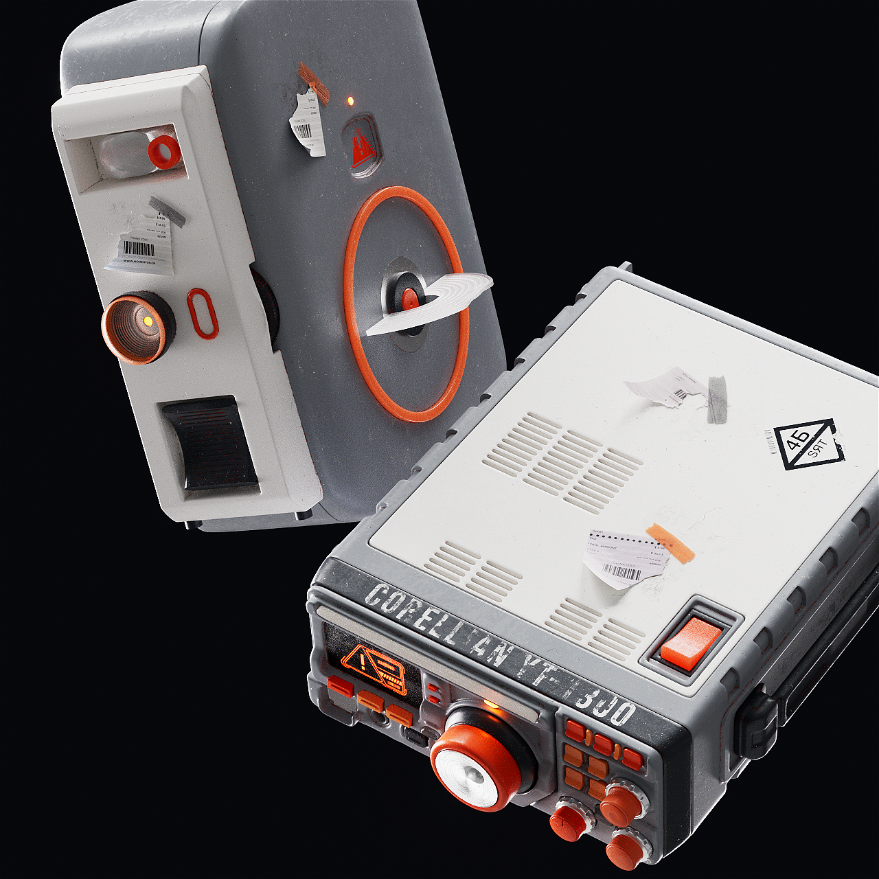 一组C4D三维脏旧质感产品渲染（图ZMzA4MDg1OTQ0） - 产品 - 站酷设计师话梅肥兔原创素材 - 站酷ZCOOL