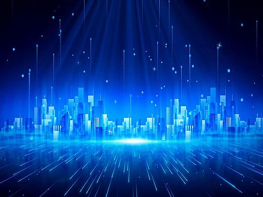 017_科技城市蓝色背景视频-MP4（个人主页-ZNTMyNzMzMTY=） - 动效设计 - 站酷设计师TYKY123原创素材 - 站酷ZCOOL