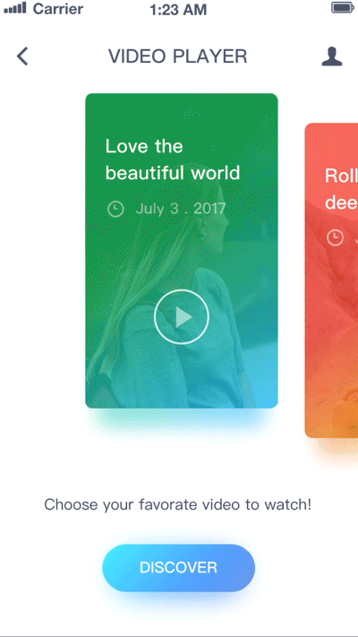 交互动画（图ZOTAwNzEwNjg=） - APP界面 - 站酷设计师ZL_逐路原创素材 - 站酷ZCOOL