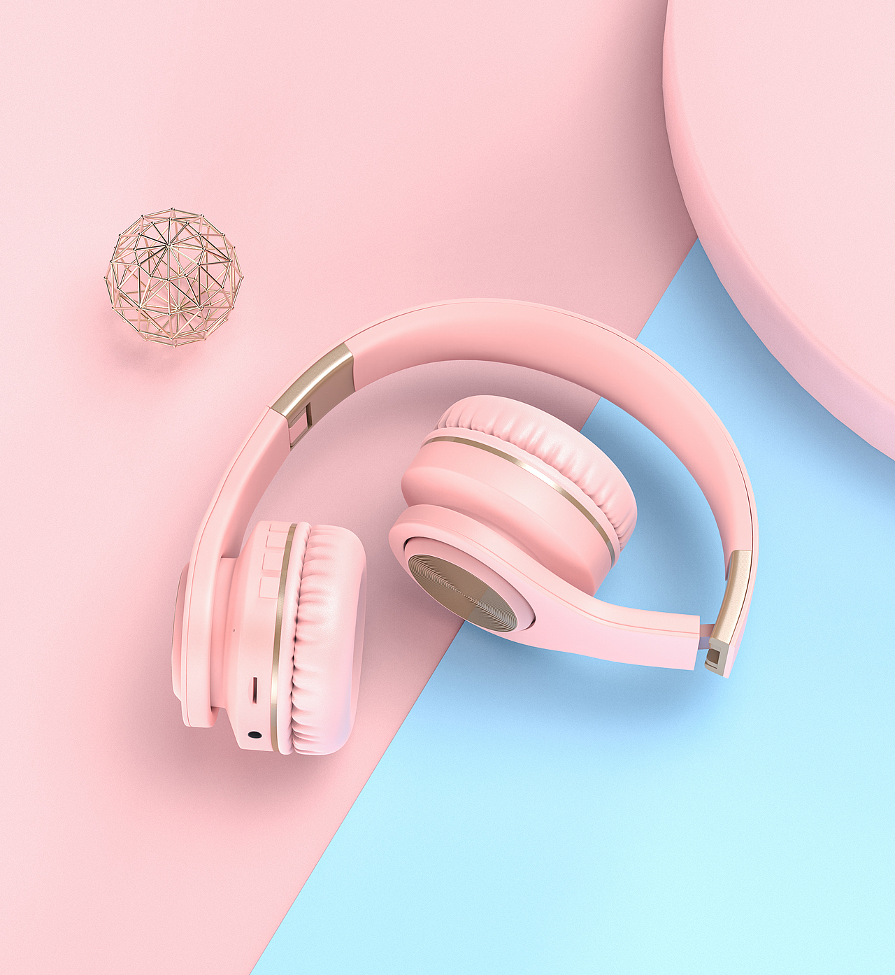 头戴式耳机建模渲染（图ZMTg5MjE2NjI4） - 电子产品 - 站酷设计师真理之扉原创素材 - 站酷ZCOOL