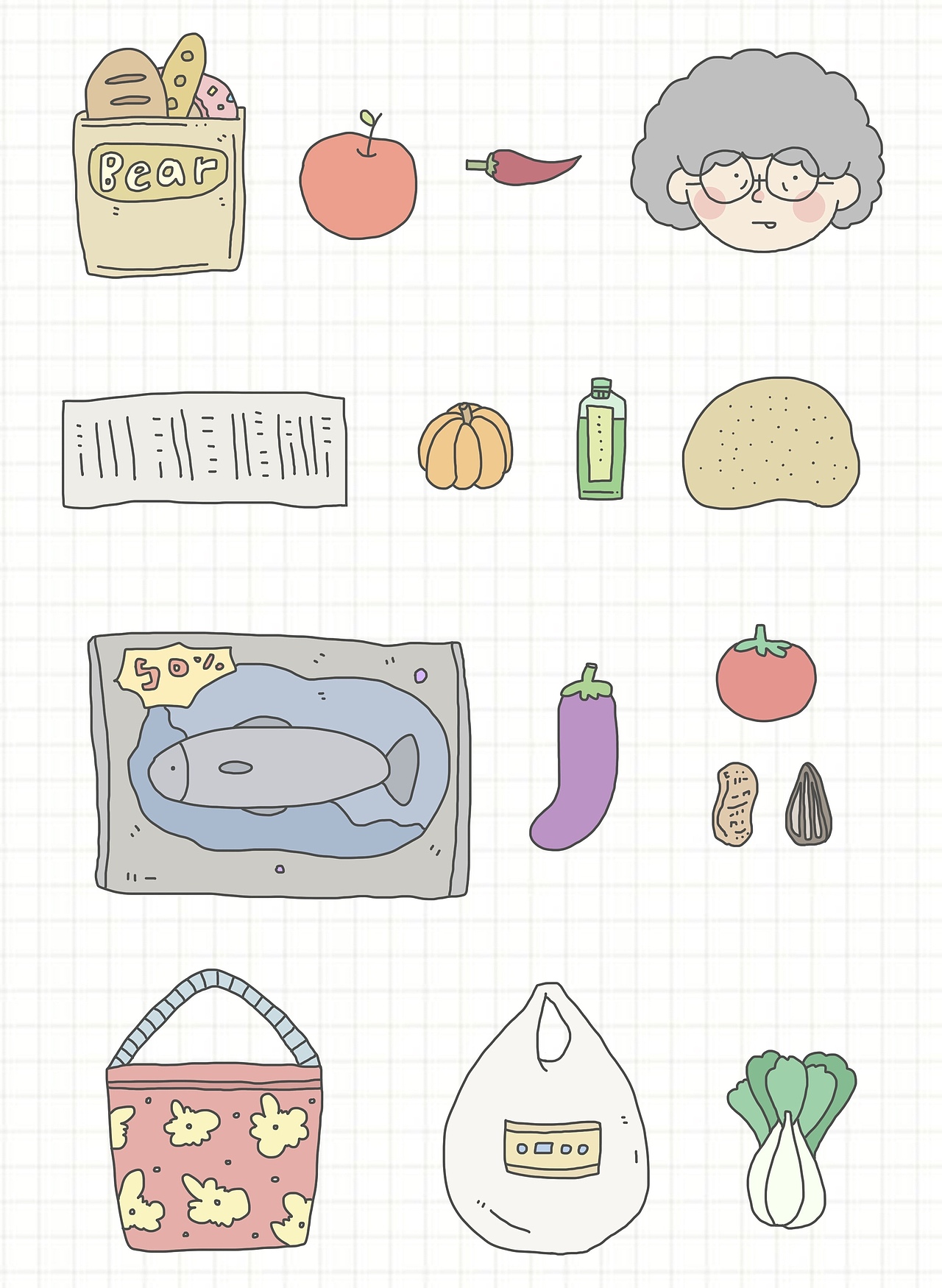 包里的小世界（图ZMTQyOTgwMDQw） - 儿童插画 - 站酷设计师及了_原创素材 - 站酷ZCOOL