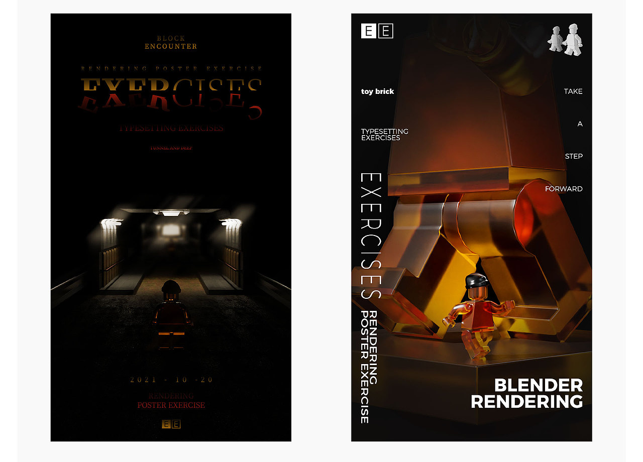 渲染海报排版/文字排版个人临摹练习（图ZMjc0ODY0NTAw） - 海报 - 站酷设计师EvanChOW原创素材 - 站酷ZCOOL