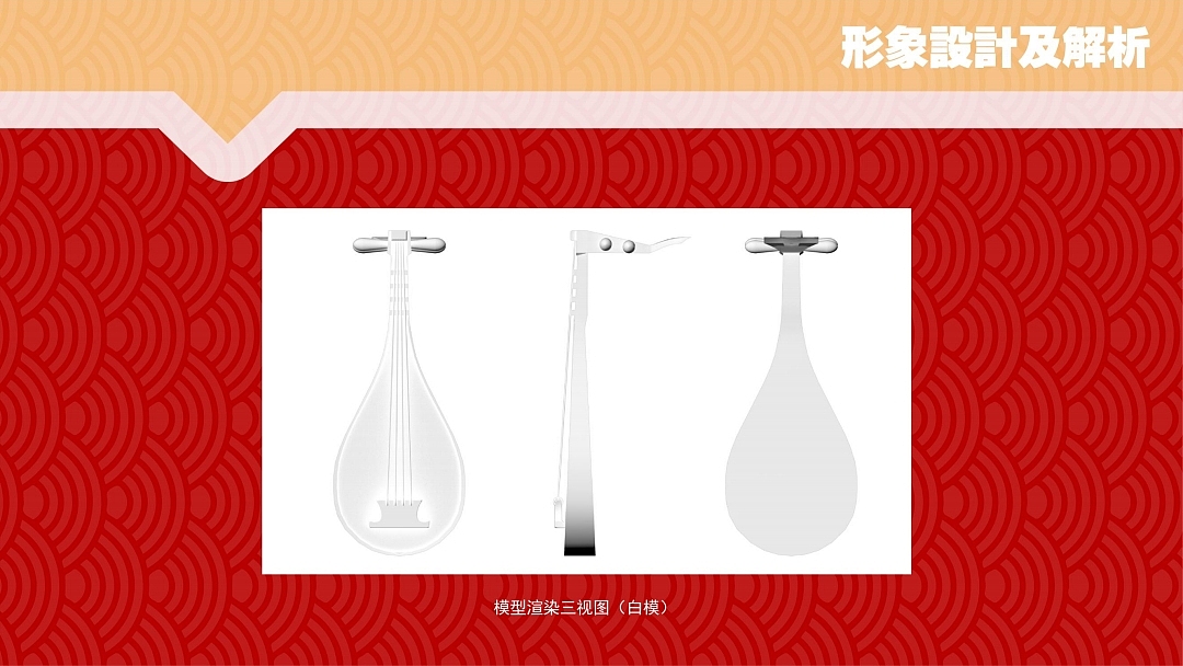 基于河北博物院与白石彩绘散乐图浮雕的IP形象设计