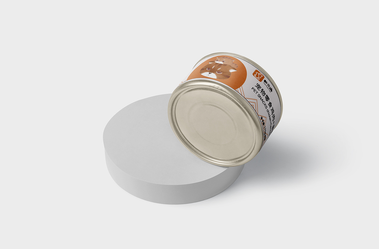 猫罐头简约清新风