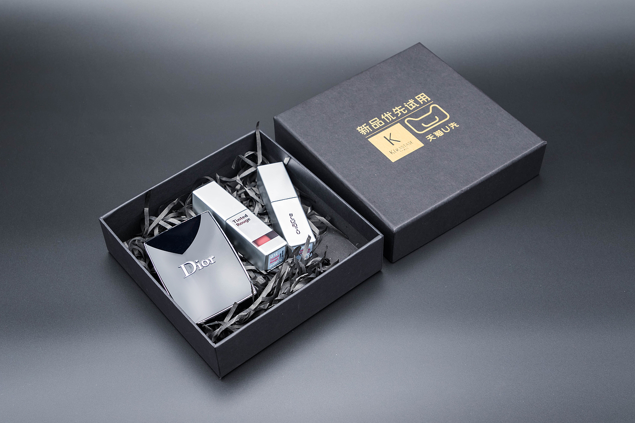 黑色系化妆品礼盒 样品随拍（图ZMTE3Mjg4NTQ0） - 产品摄影 - 站酷设计师死鱼板板原创素材 - 站酷ZCOOL