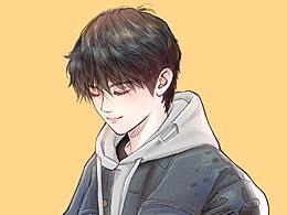 低头微笑-易烊千玺1