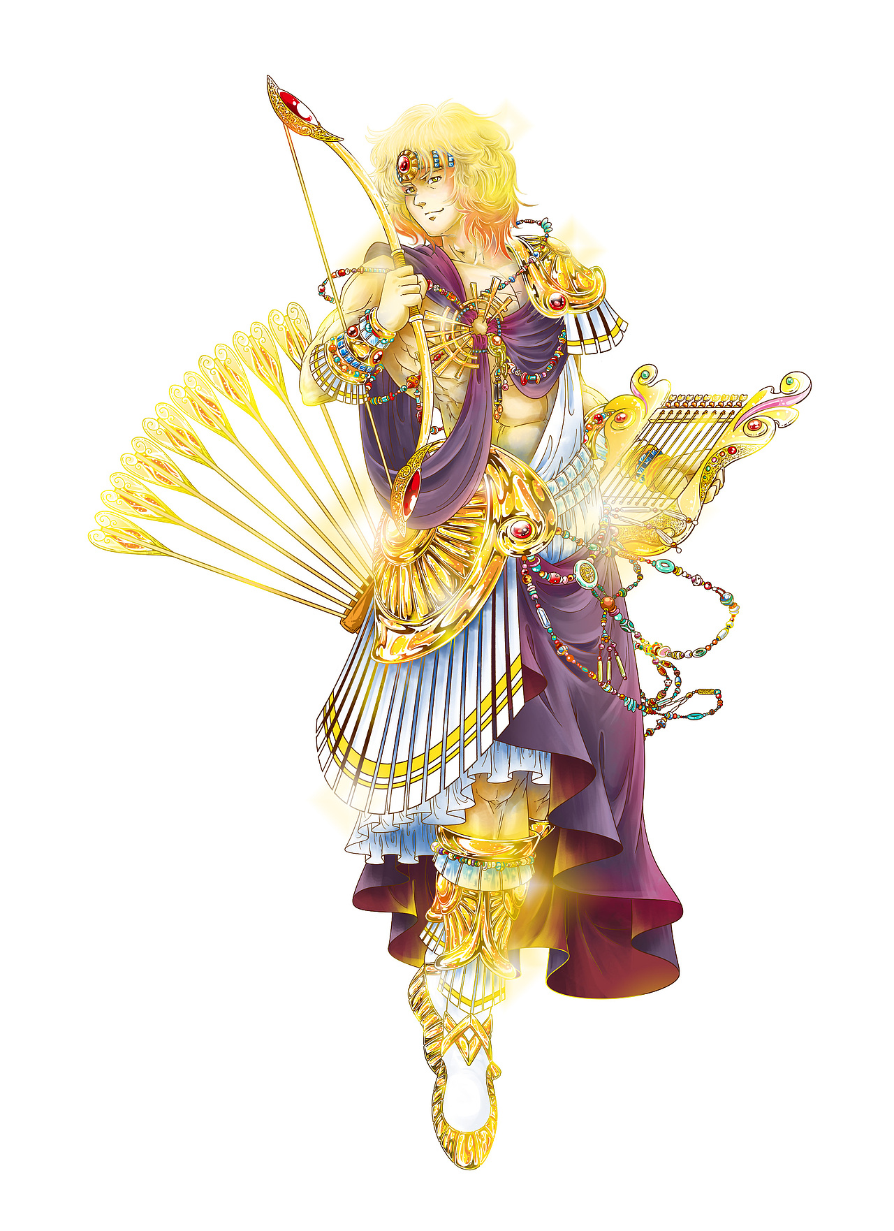 阿波罗（图ZMjEwMTYyODY0） - 单幅漫画 - 站酷设计师马路牙子原创素材 - 站酷ZCOOL