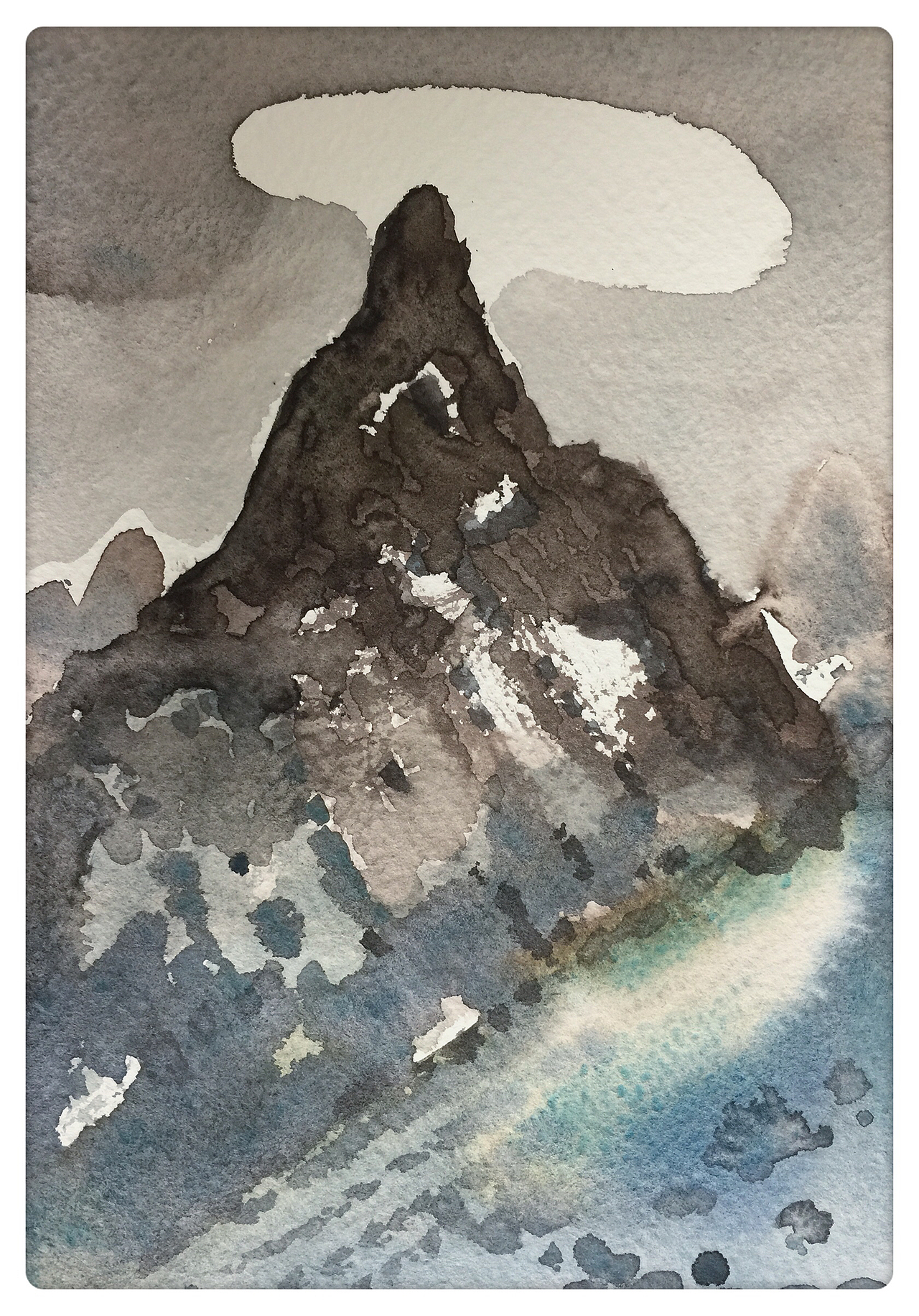 无眠夜_唐晓明水彩艺术-站酷zcool