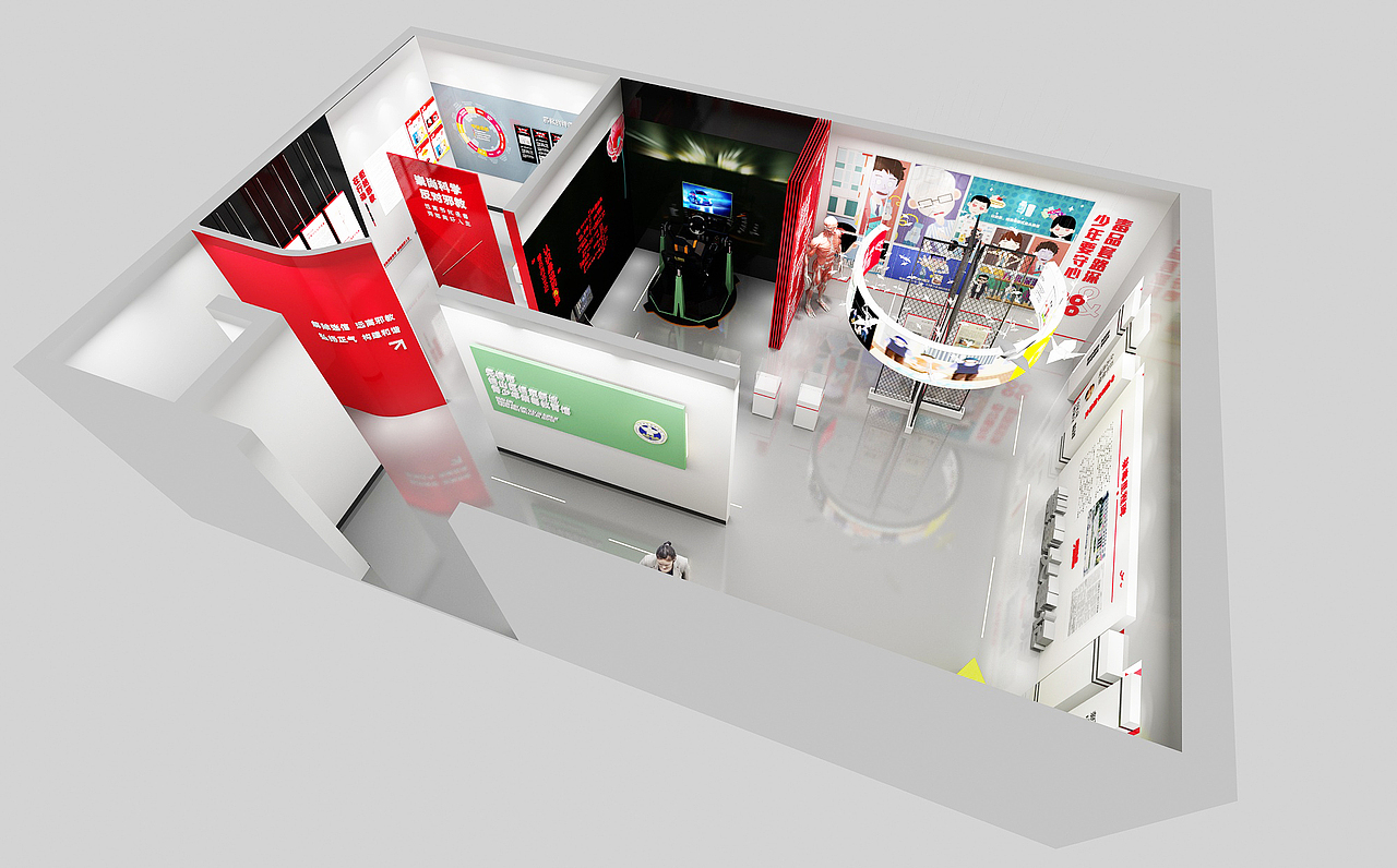 禁毒展厅（图ZMjY1ODA1NzY4） - 其他三维 - 站酷设计师Fing_原创素材 - 站酷ZCOOL