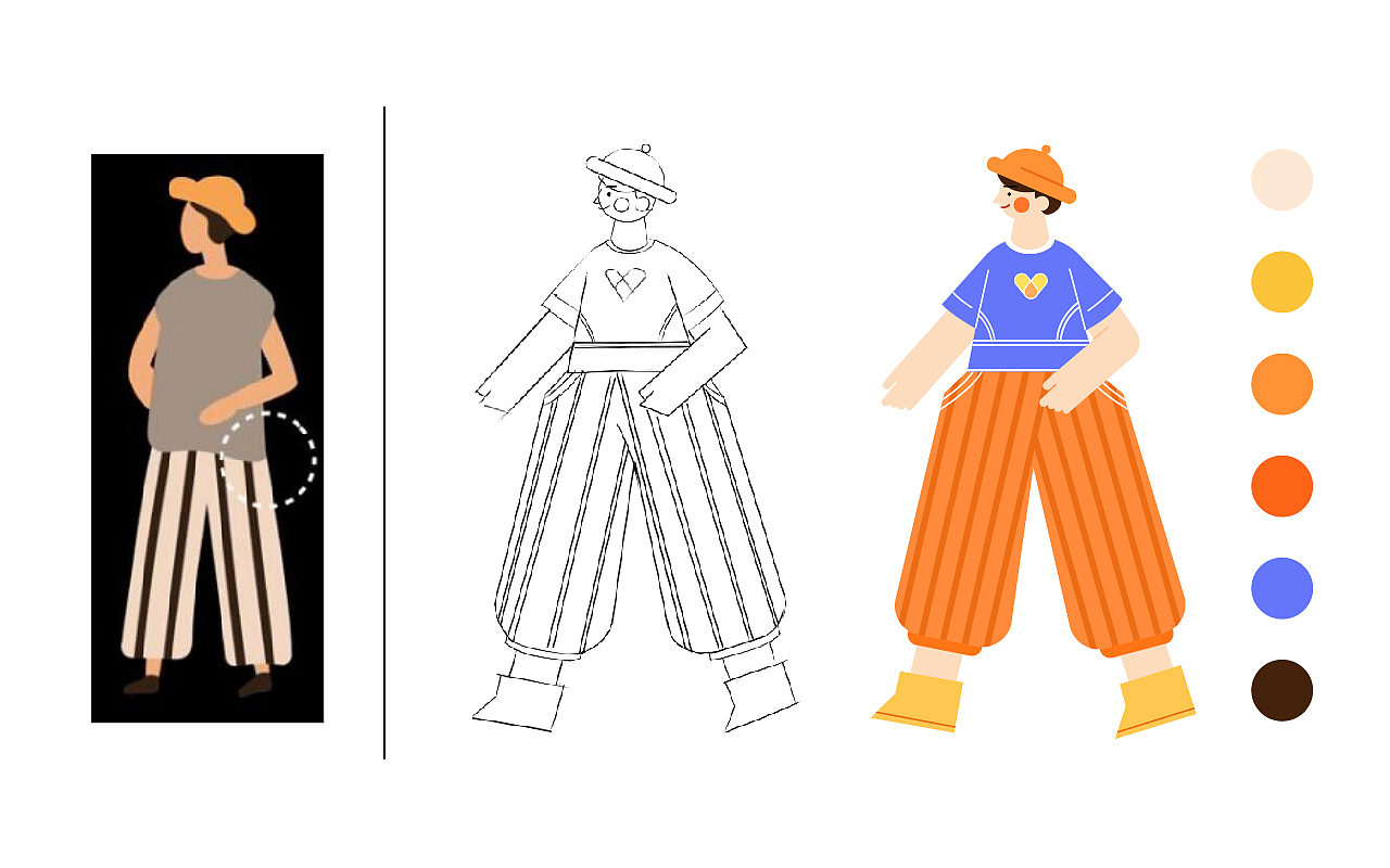 《10组规则矢量人物》——插画设计（图ZMTc5NzM0ODMy） - 创作习作 - 站酷设计师辣某人原创素材 - 站酷ZCOOL