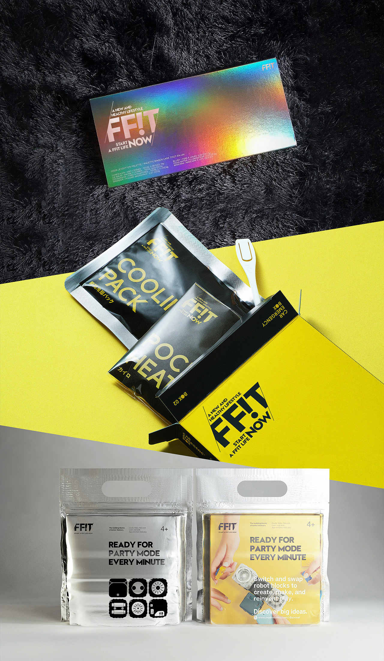 FFIT / 品牌视觉设计 (三个提案)