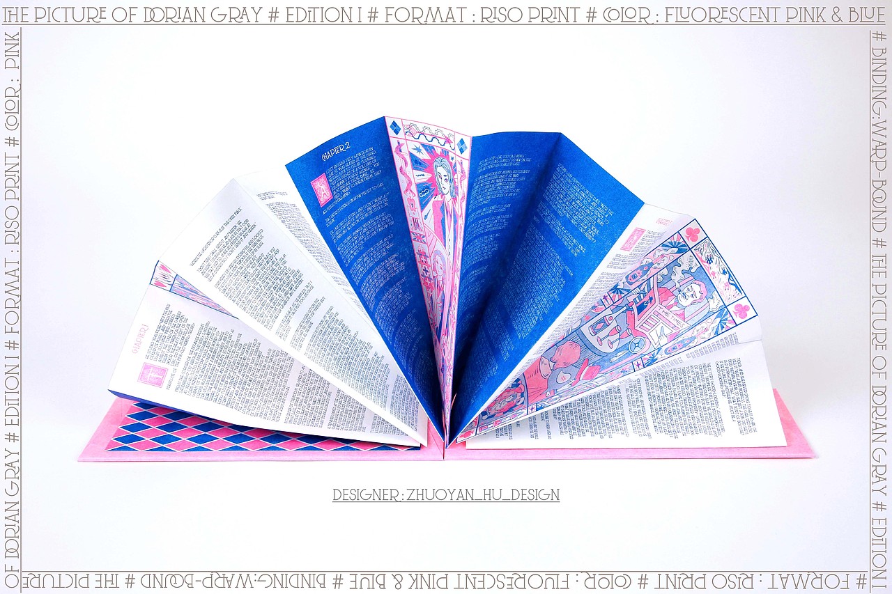 道林格雷的画像-书籍装帧&插画设计&RISO印刷(图ZMjc5OTQyOTc2) - 书籍/画册 - 站酷设计师夹子zero原创素材 - 站酷ZCOOL
