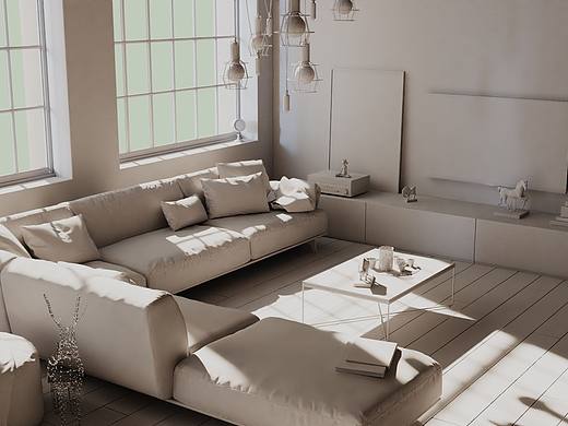 室内作品（个人主页-ZNjIxODc0ODA=） - 建筑/空间 - 站酷设计师nai风先生原创素材 - 站酷ZCOOL