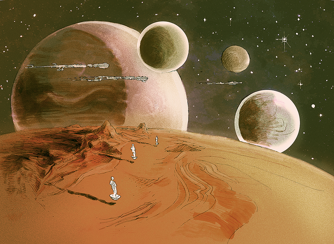 儿童科幻电影概念设计|插画|概念设定|danielh_原创作品-站酷zcool