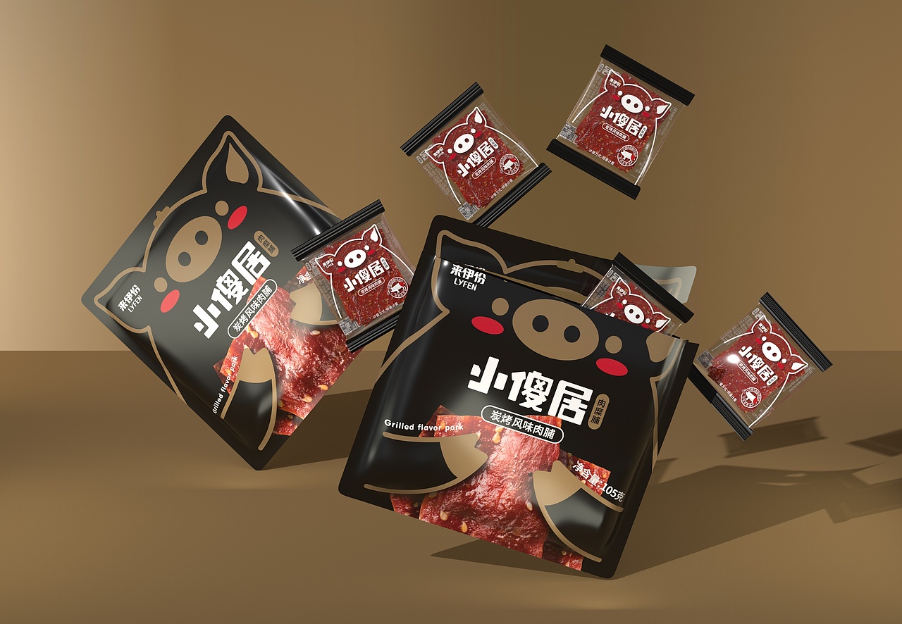 尚智×来伊份 | 脱骨凤爪猪肉脯包装设计