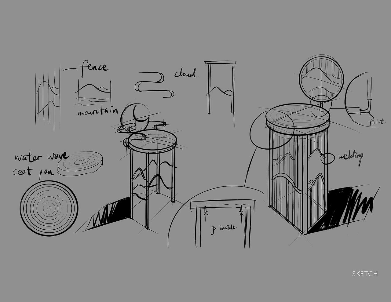 中国风 新中式家具系列（图ZMTg0MzA5MzY4） - 生活用品 - 站酷设计师镜reverse原创素材 - 站酷ZCOOL