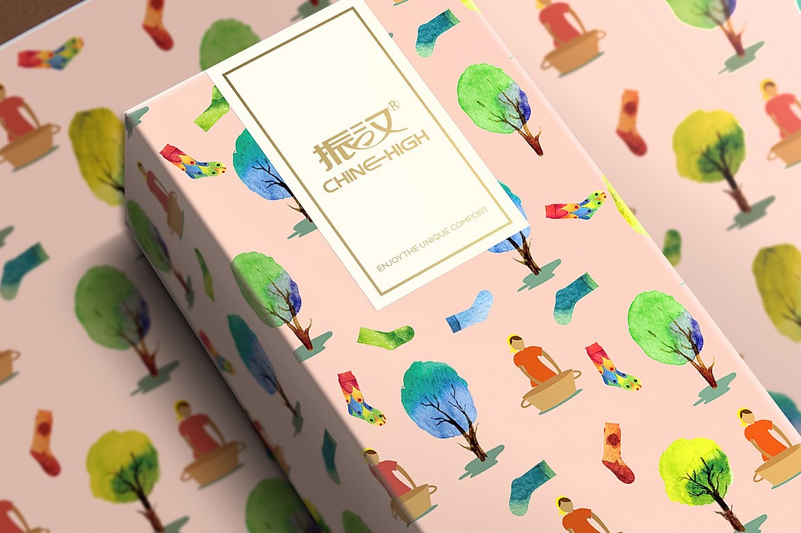 袜子包装设计（图ZMjEzMTM5MTI4） - 包装 - 站酷设计师MR黄先生原创素材 - 站酷ZCOOL