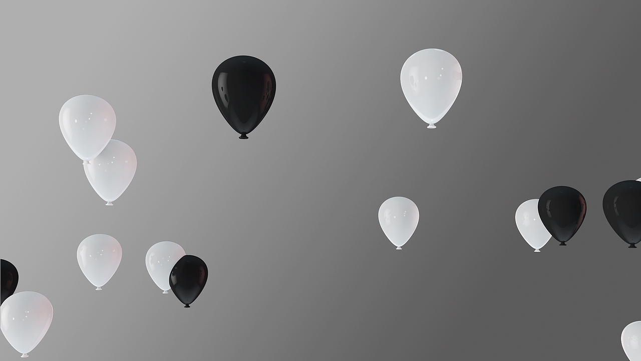 感觉不太好,气球透明的通透感没有调节出来,更多的是胶质感吧。希望有大神知道一二。