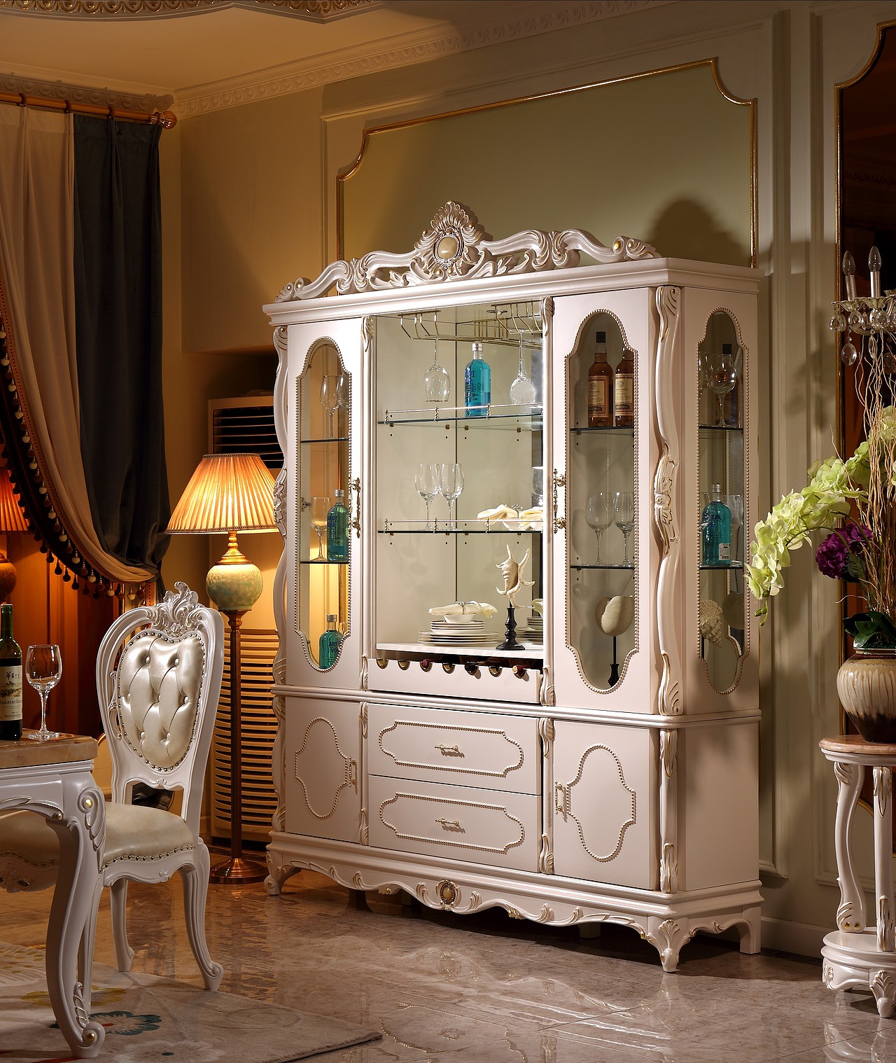 法式家具 仿古白 古典家具 叁（图ZMjMzMTgwNTU2） - 产品摄影 - 站酷设计师梵斯原创素材 - 站酷ZCOOL