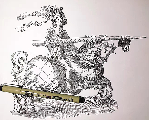 圆珠笔画（图ZOTM4MTQxNjA=） - 绘画 - 站酷设计师口香茶原创素材 - 站酷ZCOOL