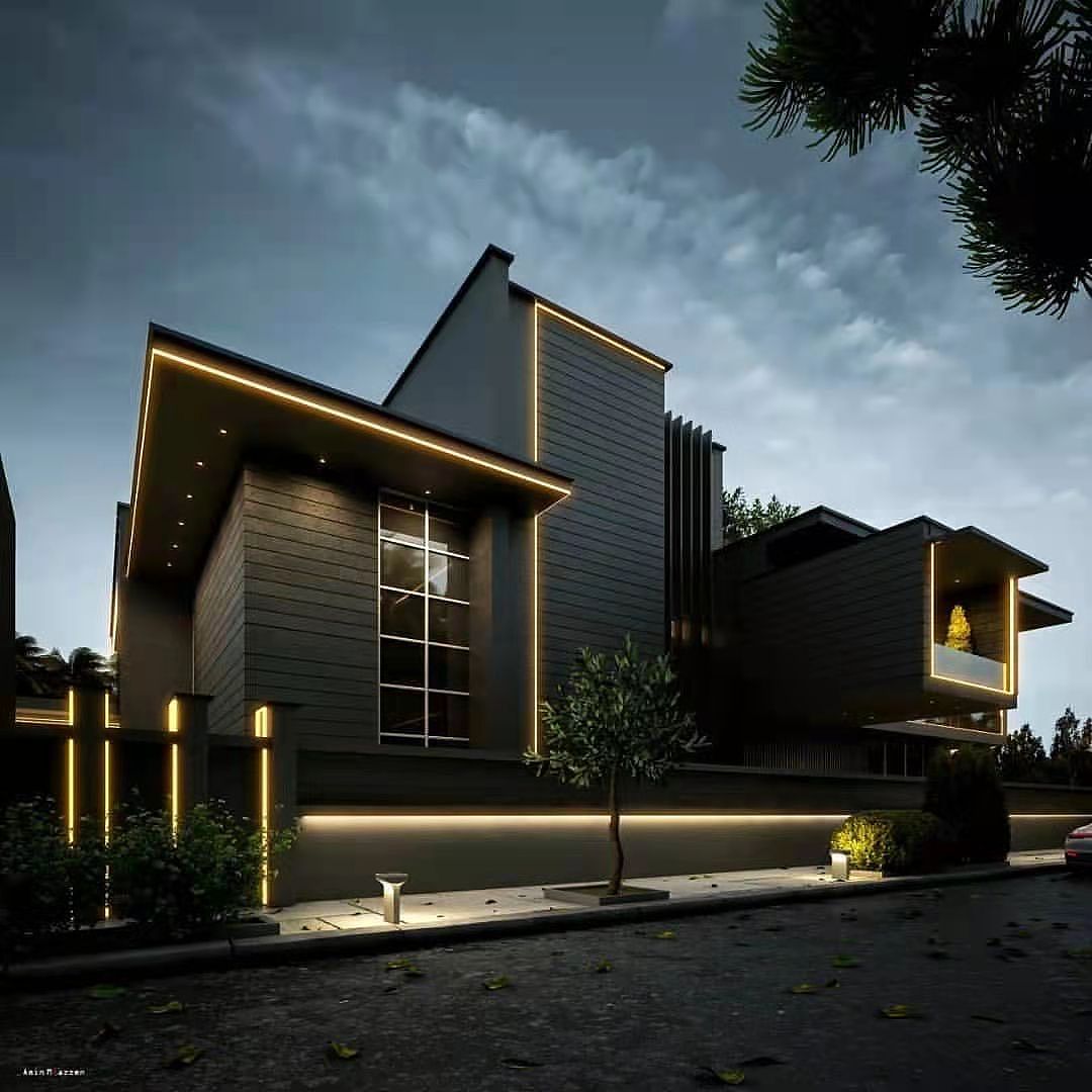 别墅 | 黑色的炫酷